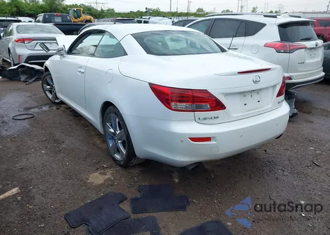 2010 Lexus Is 350C from USA, damaged, VIN JTHFE2C27A2501055